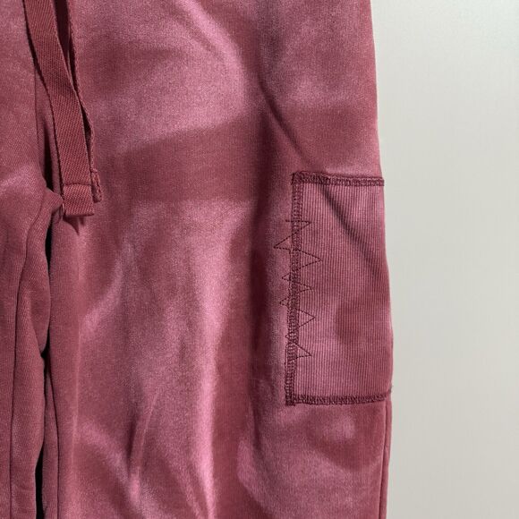 I.Am.Gia Women Josai Embroider Logo Wide Leg Sweatpants Pink Small Lounge Cozy - Picture 3 of 11